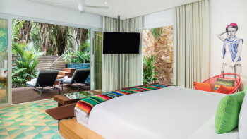 1 King Bed, Jungle View, Ground Floor, Outdoor Plunge Pool, Standard Room, at W Punta de Mita