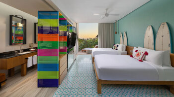 2 Double Beds, Ocean View, Deluxe Guest Room, at W Punta de Mita