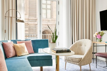 Suite Empire, at Hotel du Louvre Paris, a Hyatt Hotel
