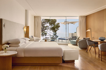 Sea View Junior Suite, at The Maybourne Riviera