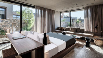 Tropical Family Room, Family room, 1 King, Sofa bed, at Domes Zeen Chania