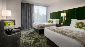 Standard 2 Queen, Guest room, 2 Queen, at Grand Bohemian Lodge Greenville, Autograph Collection