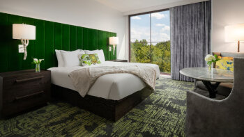 King Falls View, Guest room, 1 King, Falls view, at Grand Bohemian Lodge Greenville, Autograph Collection