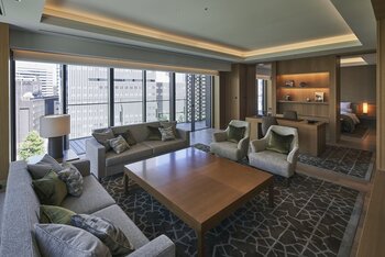 Heritage Suite Twin Balcony Smoking, at The Okura Tokyo