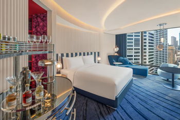 Standard Room, Guest room, 1 King, City view, at W Sydney