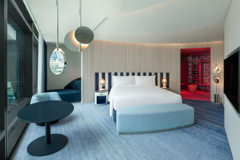 Superior Room, Larger Guest room, 1 King, City view, at W Sydney