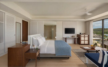 Bay View Pool Suite, at Six Senses La Sagesse