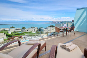 Junior Suite Sea View, at Kempinski Hotel Adriatic