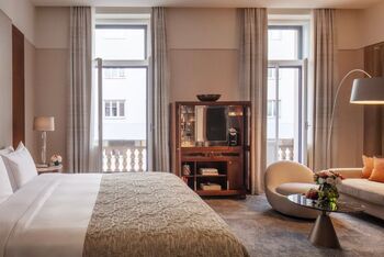 Junior French Balcony Suite, at Anantara Palais Hansen Vienna