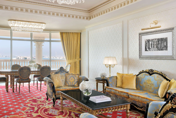 Raffles Presidential Suite (Two Bedroom), at Raffles The Palm Dubai