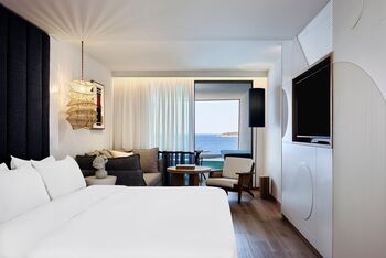 1 King Premium Sea View Private Plunge Pool Sofa Bed, at InterContinental Crete by IHG