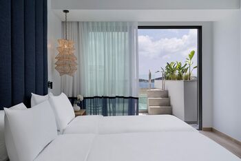 2 Twin Junior Suite Sea View Private Plunge Pool, at InterContinental Crete by IHG