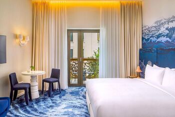 1 King Premium Garden View Furnished Balcony, at Kimpton BEM Budapest