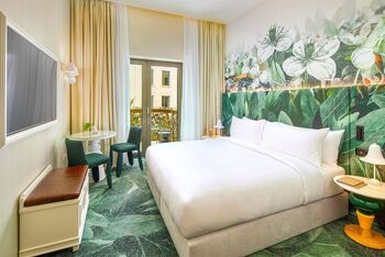 1 King Essential Garden View Furnished Balcony, at Kimpton BEM Budapest