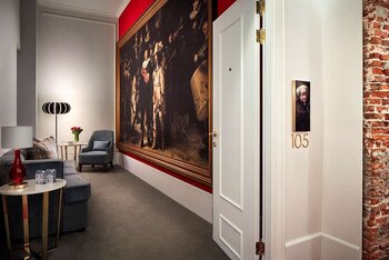 Rembrandt Suite with Balcony, at Tivoli Doelen Amsterdam