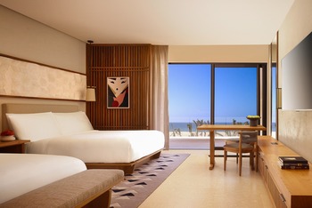 Deluxe Double Ocean View, at Nobu Hotel Los Cabos