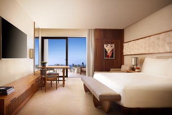 Deluxe King Ocean View, at Nobu Hotel Los Cabos