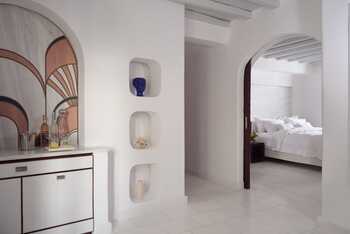 Junior Suite Courtyard View, at Belvedere Hotel Mykonos