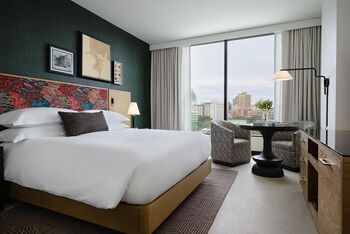 1 King Premium Downtown View, at Kimpton Santo San Antonio Riverwalk