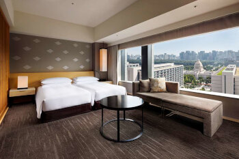 Deluxe Hollywood Twin Non-Smoking, at The Capitol Hotel Tokyu