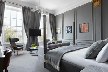 Garden View Suite 1 King Bed, at Kimpton Blythswood Square Hotel