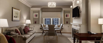 One Bedroom Suite 1 King, at Fairmont Copley Plaza