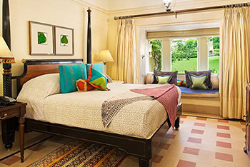 Premier Room. Garden View, at The Oberoi Udaivilas, Udaipur