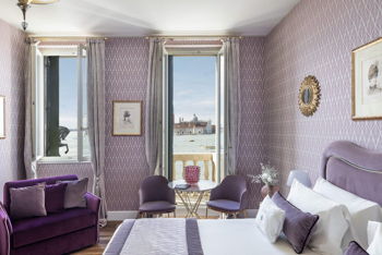 Deluxe Lagoon View Room with Balcony, at Hotel Londra Palace