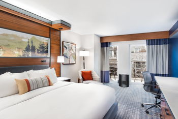 Balcony King, at The Heathman Hotel Kirkland