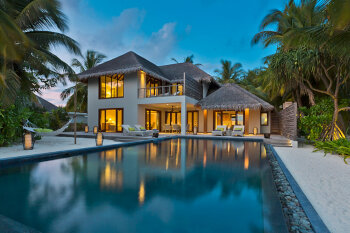 2 Bedrooms Beach Pool Residence, at Dusit Thani Maldives