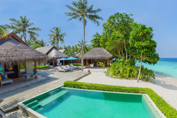 2 Bedrooms Beach Pool Villa, at Dusit Thani Maldives