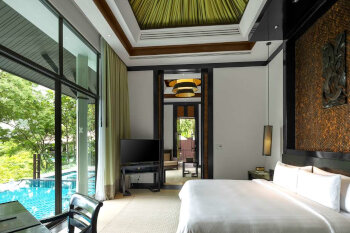 Wellbeing Sanctuary Pool Villa (Partial Ocean View), at Banyan Tree Samui