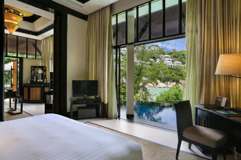 Partial Ocean View Pool Villa, at Banyan Tree Samui