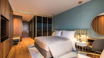 1 King Bed Premium with View, at Hotel Sofia