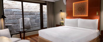 Inca Wall Room, Guest room, 1 King, No view, at JW Marriott El Convento Cusco