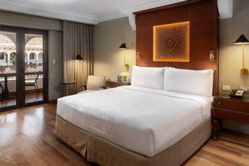 Courtyard Terrace Room, Guest room, 1 King, Courtyard view, Balcony, at JW Marriott El Convento Cusco