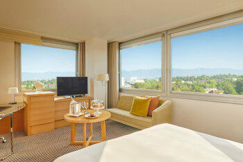 1 King Junior Suite, at InterContinental Geneva