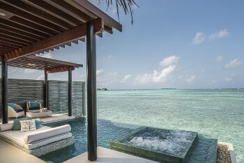 Deluxe Water Pool Villa, King, at Niyama Private Islands Maldives