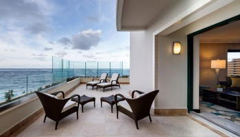 Commodore Terrace Ocean Front One Bedroom Suite, at Condado Vanderbilt Hotel
