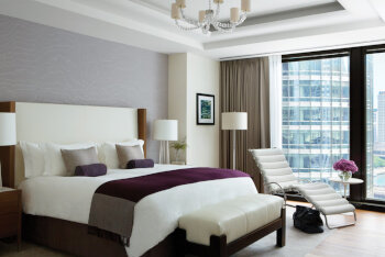 One Bedroom Lake View Suite: One Bedroom Lake View Suite, at The Langham, Chicago