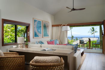 Celebration Ocean View One Bedroom Suite, at Hotel Wailea