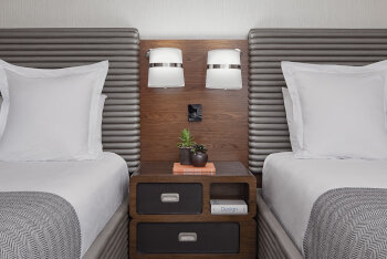 Deluxe River View 2 Doubles, at The Watergate Hotel