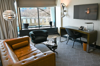 River View 1 Bedroom Suite with Balcony, at The Watergate Hotel