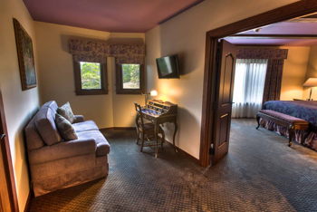 Junior Suite with Golf View - One King Bed, at Mirbeau Inn & Spa at The Pinehills