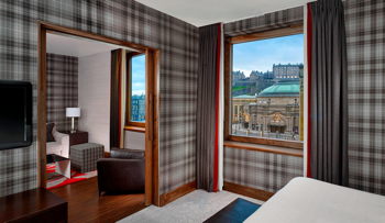 Castle Suite, Spa access, Club lounge access, Suite, 1 King, Alternate: sofa bed, at Sheraton Grand Hotel & Spa