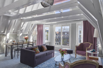 Family Suite Canal View, at Pulitzer Amsterdam