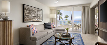 Deluxe Oceanview Corner Ste 2 Dbls, at Fairmont Kea Lani Maui