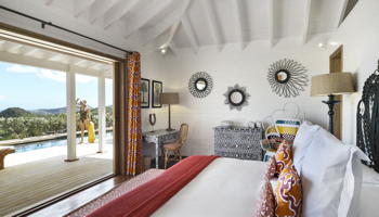 Master Villa Piscine, at Villa Marie Saint-Barth