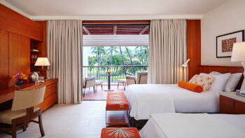 Golf Vista Deluxe - 2 Bed, Guest room, 2 Double, Golf view, Main Tower, Balcony, at Mauna Kea Beach Hotel