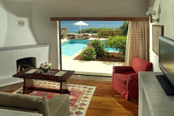 Two-bedroom Superior Bungalow private pool, at Elounda Mare Hotel